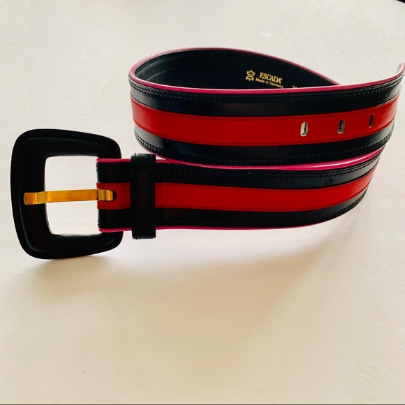 Escada Accessories - Vintage Escada Leather Belt